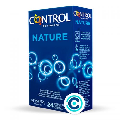 preservativo control nature lateral